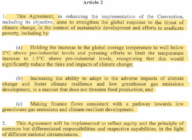 why we need adaptation, mitigation & financial resources